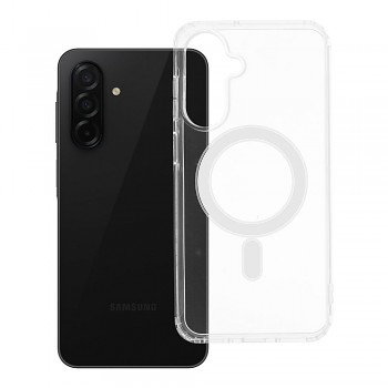 Kryt Clear Mag Cover pro Samsung Galaxy A26 s podporou MagSafe průhledný