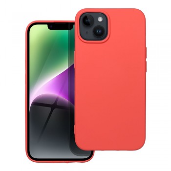 Silikonový kryt pro iPhone 14 broskvový