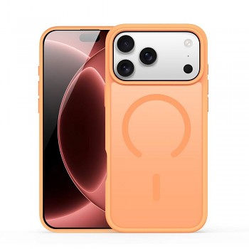 Kryt DUX DUCIS Yind s MagSafe pro iPhone 18 Pro / 17 Pro oranžový