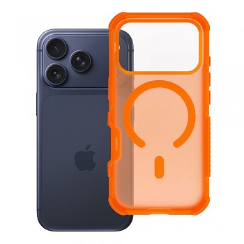 Kryt Forcell F-Protect BumperX Premium pro iPhone 18 Pro / 17 Pro s MagSafe oranžový