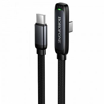 Borofone BX126 Skillful kabel USB-C na USB-C PD 60W 1 m černý