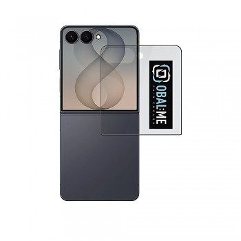 OBAL:ME 5D Tvrzené Sklo pro Samsung Galaxy Z Flip 8 Black