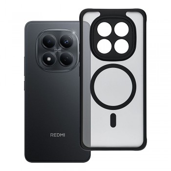 Kryt Full Matte Mag Cover pro Xiaomi Redmi Note 15 5G s MagSafe černý