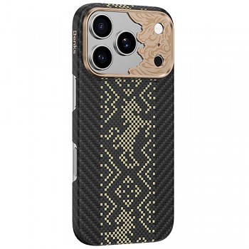 Benks Armor Air Knight Kevlar kryt pro iPhone 18 Pro Max / 17 Pro Max černý