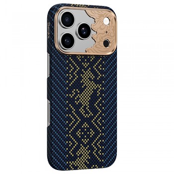 Benks Armor Air Knight Kevlar magnetický kryt pro iPhone 18 Pro / 17 Pro modrý