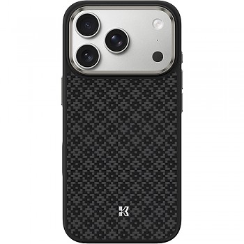 Benks Magnetic Armor Pro Armor Grid Kevlar Metal Frame 600D kryt pro iPhone 18 Pro Max / 17 Pro Max černý