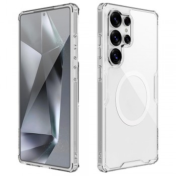 Nillkin Nature TPU Pro MagSafe kryt pro Samsung Galaxy S25 Ultra bílý
