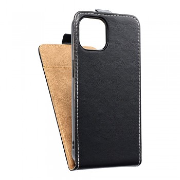 Vertikální flipové pouzdro Slim Flexi Fresh pro iPhone 13 černé