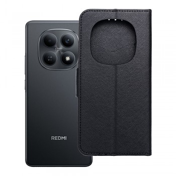 Knížkové pouzdro Fancy Book pro Xiaomi Redmi Note 15 5G černé