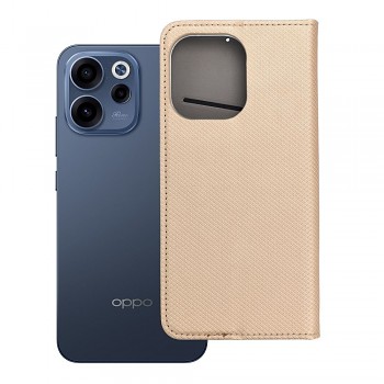 Knížkové pouzdro Smart Case Book pro Oppo Reno 15F zlaté