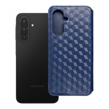 Knížkové pouzdro Cubic Book pro Samsung Galaxy A17 modré