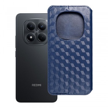 Knížkové pouzdro Cubic Book pro Xiaomi Redmi Note 15 Pro 5G modré