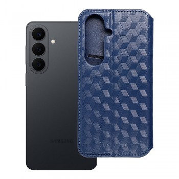 Knížkové pouzdro Cubic Book pro Samsung Galaxy S26 modré
