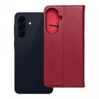 Knížkové kožené pouzdro Smart Pro pro Samsung Galaxy A57 5G vínové