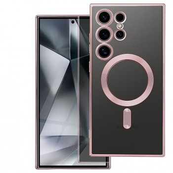 Kryt Electro Mag Cover pro Samsung Galaxy S26 FE s podporou MagSafe růžovozlatý