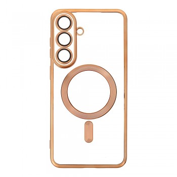 Kryt Electro Mag Cover pro Samsung Galaxy S26 FE s podporou MagSafe zlatý