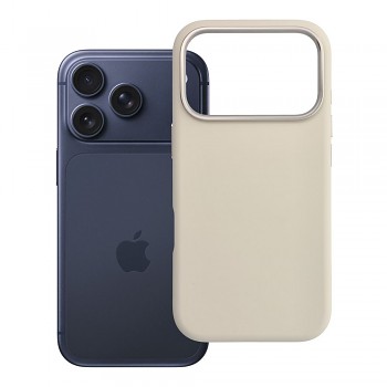 Kryt pro iPhone 18 Pro / 17 Pro Forcell F-Protect Frame Premium s MagSafe antická bílá