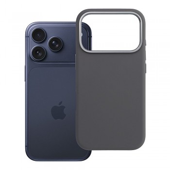 Kryt Forcell F-Protect Frame Premium pro iPhone 18 Pro / 17 Pro s podporou MagSafe šedý