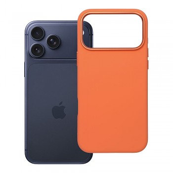 Kryt Forcell F-Protect Frame Premium pro iPhone 18 Pro Max / 17 Pro Max kompatibilní s MagSafe oranžový