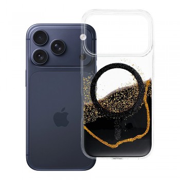 Kryt Golden Case pro iPhone 18 Pro / 17 Pro s podporou MagSafe černý