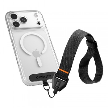 Spigen Wrist Lanyard Strap ConTag AFA11626 univerzální poutko na ruku černé