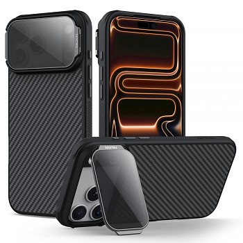 Nillkin CarboProp Magnetic kryt pro iPhone 18 Pro Max / iPhone 17 Pro Max černý