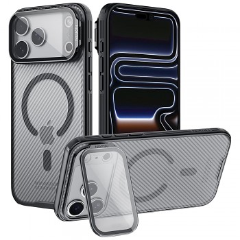 Nillkin CamShield Prop Magnetic kryt pro iPhone 18 Pro / iPhone 17 Pro průsvitný černý