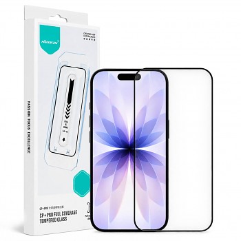 Nillkin CP+PRO Anti-Explosion ochranné tvrzené sklo s aplikátorem pro iPhone 17 černé