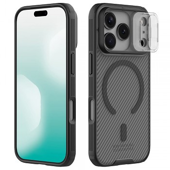 Nillkin CamShield Pro Magnetic kryt pro iPhone 18 Pro Max / iPhone 17 Pro Max kouřově černý