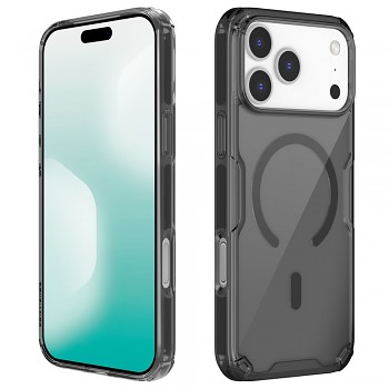 Nillkin Nature TPU Pro MagSafe kryt pro iPhone 18 Pro / iPhone 17 Pro kouřově černý