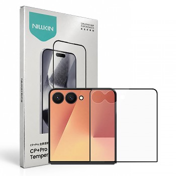 Tvrzené sklo Nillkin CP+PRO Anti-Explosion pro Samsung Galaxy Z Flip7 / Z Flip8 černé