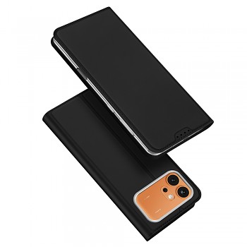 Dux Ducis Skin Pro knížkové pouzdro pro Honor 600 / Honor 600 Pro černé