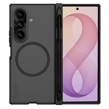 Nillkin Super Frosted Shield Fold Magnetic Pen Holder kryt pro Samsung Galaxy Z Fold8 Ultra průsvitný černý