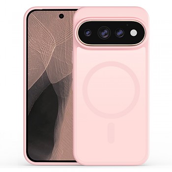 Dux Ducis Yind MagSafe kryt pro Google Pixel 11 Pro XL / 10 Pro XL / 9 Pro XL světle růžový