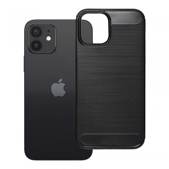 Kryt Carbon 2.0 pro Apple iPhone 12 / 12 Pro černý