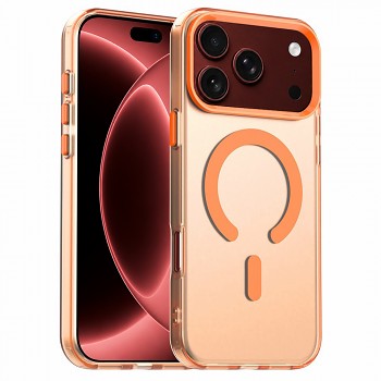 Techsuit CandyCase MagSafe kryt pro iPhone 18 Pro Max / iPhone 17 Pro Max oranžový