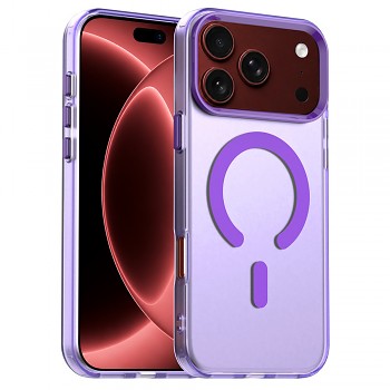 Techsuit CandyCase MagSafe kryt pro iPhone 18 Pro Max / iPhone 17 Pro Max fialový