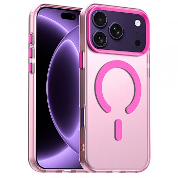 Kryt Techsuit CandyCase MagSafe pro iPhone 18 Pro / iPhone 17 Pro růžový
