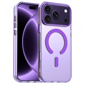 Techsuit CandyCase MagSafe kryt pro iPhone 18 Pro / iPhone 17 Pro fialový