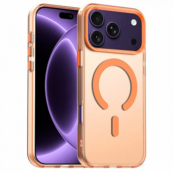 Techsuit CandyCase MagSafe kryt pro iPhone 18 Pro / iPhone 17 Pro oranžový