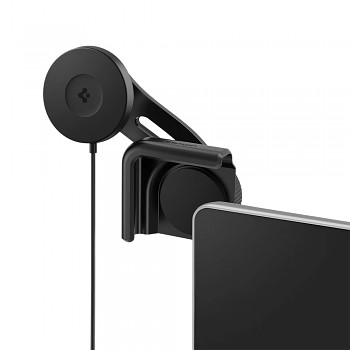 Spigen držák do auta s bezdrátovým nabíjením ACP07870 MagSafe Qi2 15W pro Tesla černý