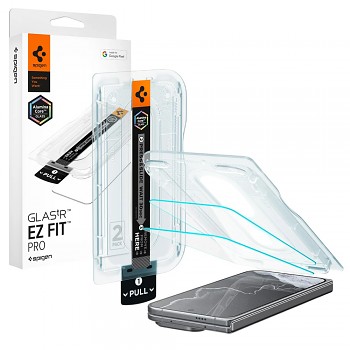Spigen Glas.tR EZ-FIT Pro AGL11490 ochranné tvrzené sklo pro Google Pixel 11 Pro Fold čiré (2 ks)