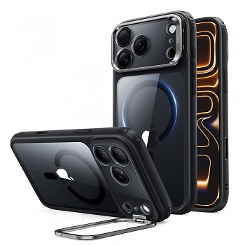 ESR Classic Hybrid HaloLock Kickstand kryt pro iPhone 18 Pro Max / iPhone 17 Pro Max černý