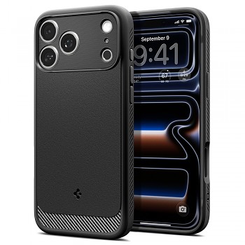 Spigen Rugged Armor MagSafe ACS12109 kryt na iPhone 18 Pro Max / iPhone 17 Pro Max matný černý