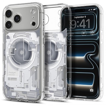 Kryt Spigen Ultra Hybrid MagSafe ACS12126 pro iPhone 18 Pro Max / iPhone 17 Pro Max Zero One White