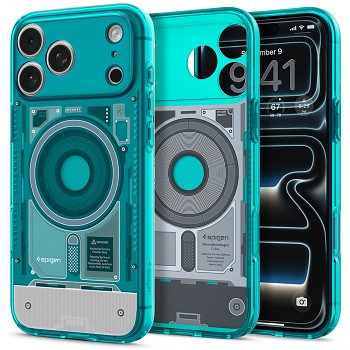 Kryt Spigen Ultra Hybrid C-One MagSafe ACS11985 pro iPhone 18 Pro / iPhone 17 Pro modrý Bondi Blue