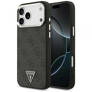 Guess Hardcase 4G Triangle Logo MagSafe GUHMP18XP4TSRCMK kryt pro iPhone 18 Pro Max / iPhone 17 Pro Max černý