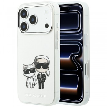 Karl Lagerfeld HC MagSafe IML KC Bodies Sketch Print KLHMP18X6HKCIDE kryt pro iPhone 18 Pro Max / iPhone 17 Pro Max béžový