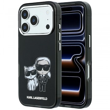 Karl Lagerfeld HC MagSafe IML KC Bodies Sketch Print KLHMP18L6HKCIDK kryt pro iPhone 18 Pro / iPhone 17 Pro černý