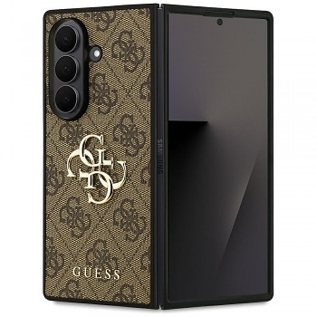 Kryt Guess 4G PU Big Logo GUHCZFD74GMGBR pro Samsung Galaxy Z Fold7 hnědý